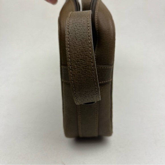 Gucci Vintage Ophidia Leather Web Green and Red Strip Textured Crossbody Handbag - Picture 4 of 15